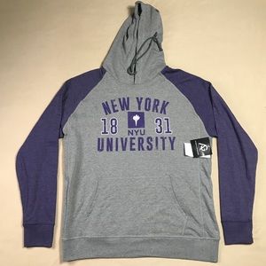 NYU New York University Hoodie Jacket Mens XL